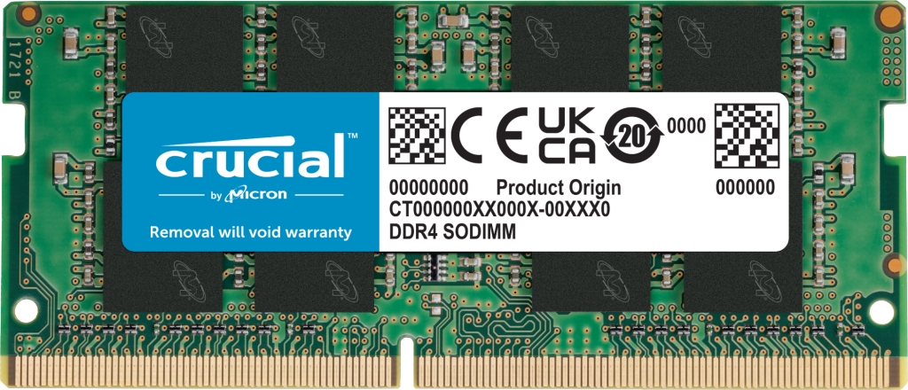 Crucial 8GB Ram DDR4 3200Mhz Laptop