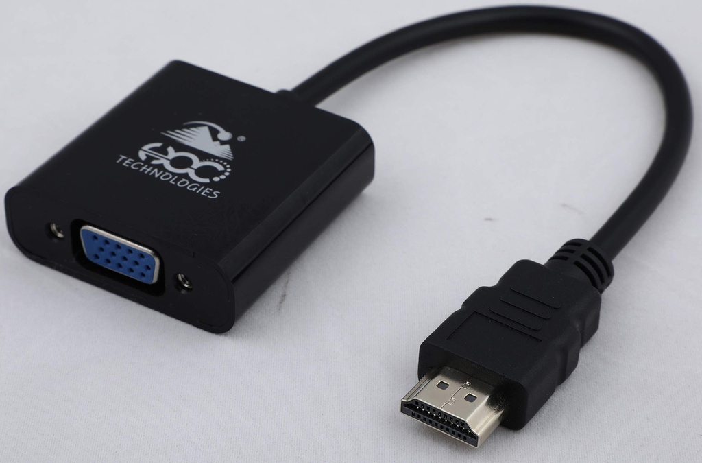 HOC CHARAK HDMI to VGA Converter Without Audio