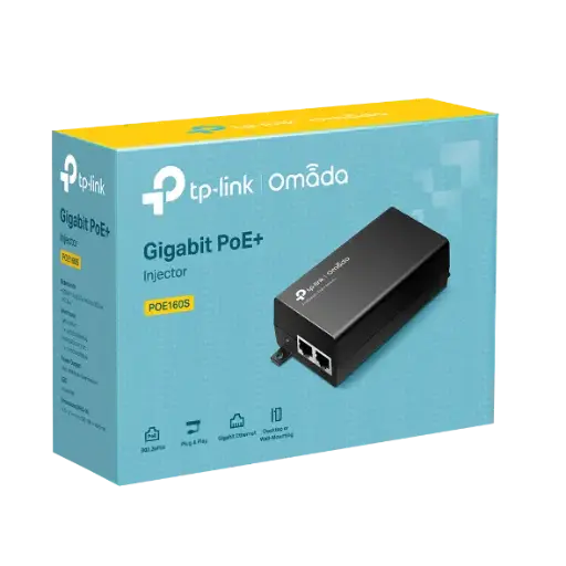 [TL-POE160S] TP-LINK PoE+ Injector 30W